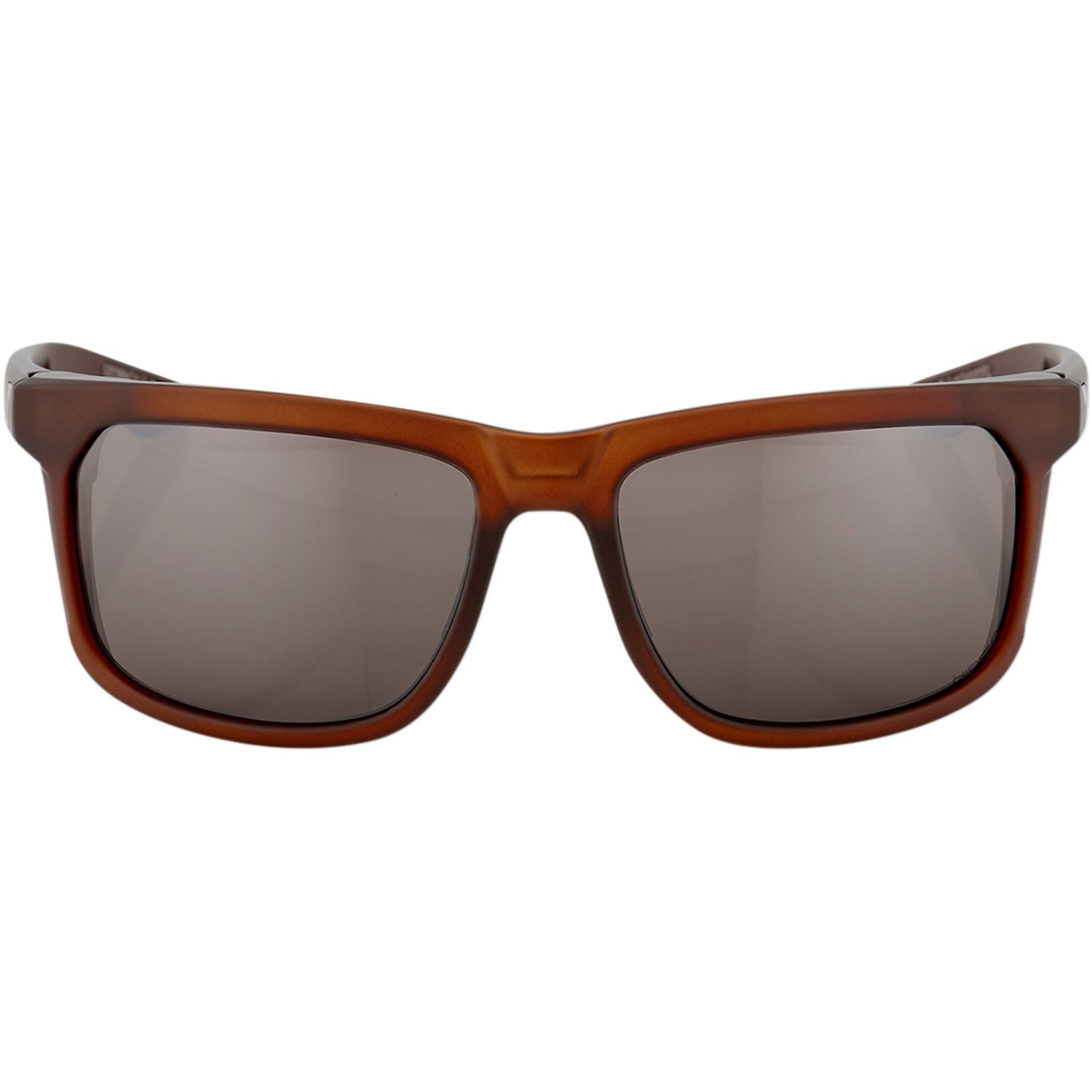 100% Hakan Sunglasses - Rootbeer - Silver Mirror 61036-139-75_317648