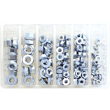 Bolt MC Hardware Flange Nut Assortment - 140-Piece Kit SV-FNUT_354338
