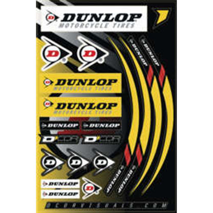 D'Cor Decal Sheet 12 Mil Dunlop Decal Sheet 12 Mil Dunlop [MPN: 40-90-117]_135865