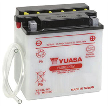 Yuasa Battery YB10L-A2 Conventional electrolyte Sold Separately YUAM2210Y_564290