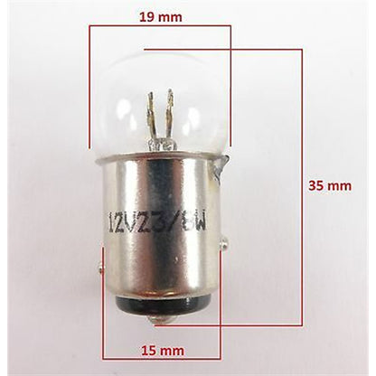 2FastMoto 2Pack of 12 Volt 23/8 Watt Replacement Bulbs for Bullet Style Lights  [MPN: 44-4280x2]_639574