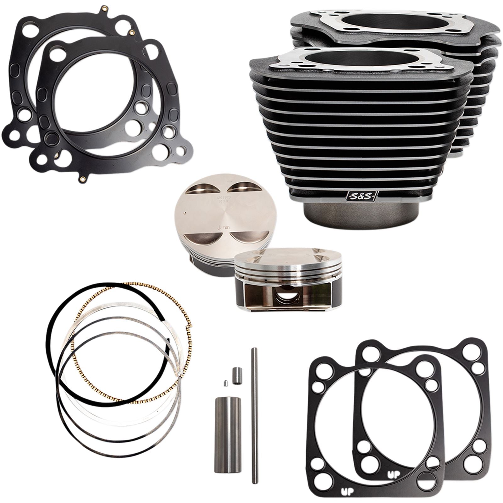 S&S Cycle Cylinder Kit - M8 910-0733_469494