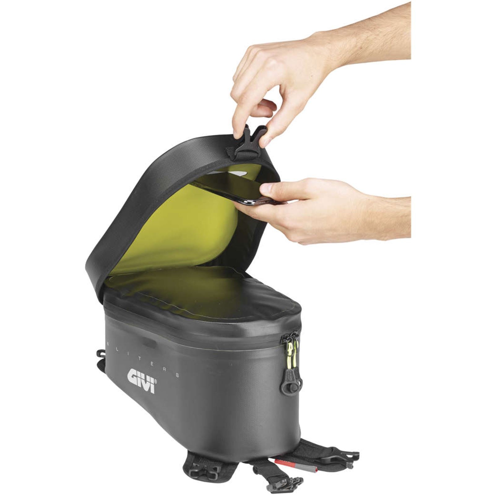 Givi GRT716 Waterproof Tankbag 10 Liter Strap Mount Only GRT716_988776