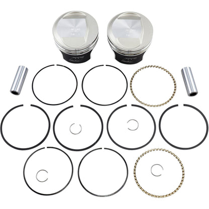 Wiseco - Powersports Tracker Piston Kit EVO Dome Big Twin 1340 10:1 +.020 K0216P2_494637