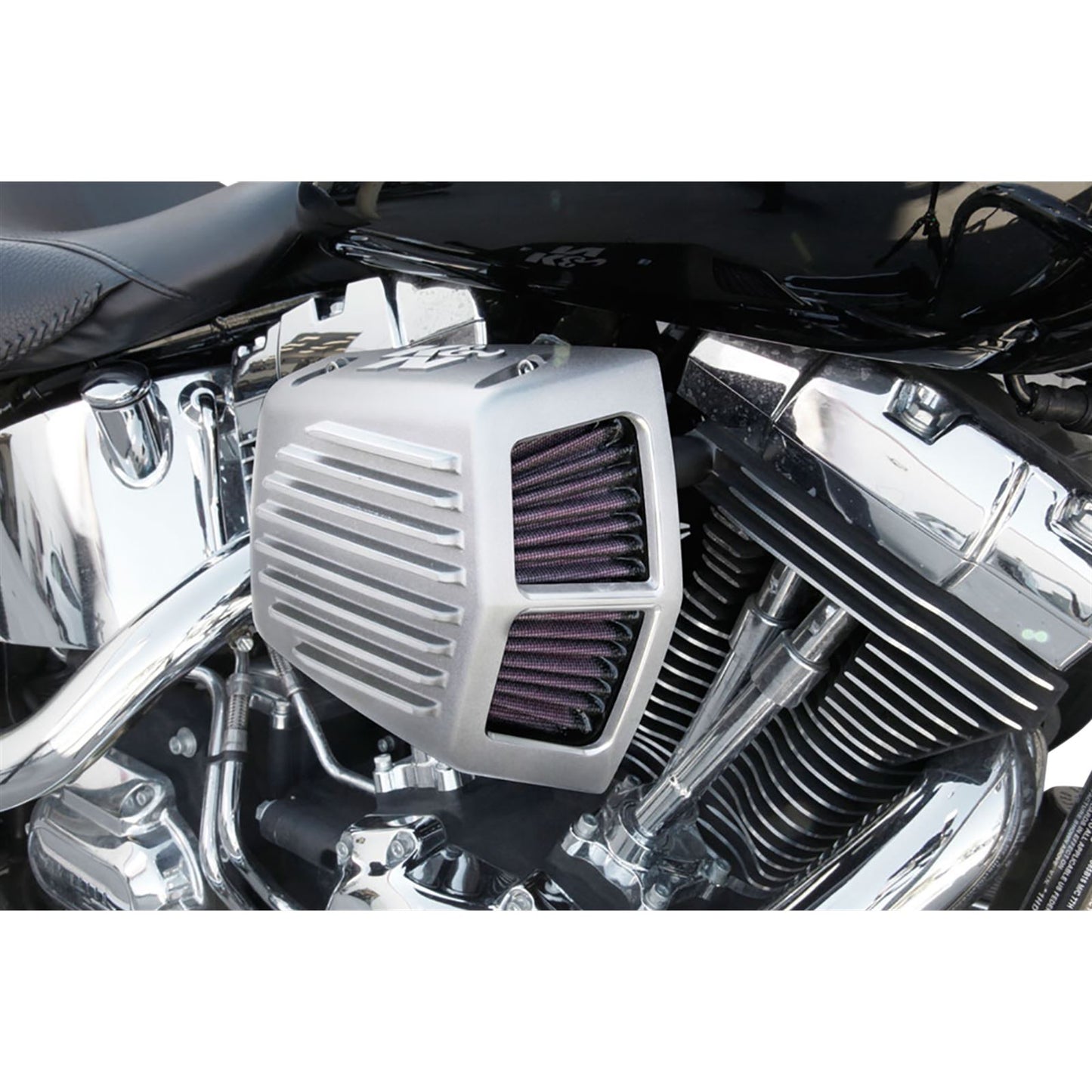 K&N Filters Shaker Intake System Satin [MPN: RK-3955S]_402646