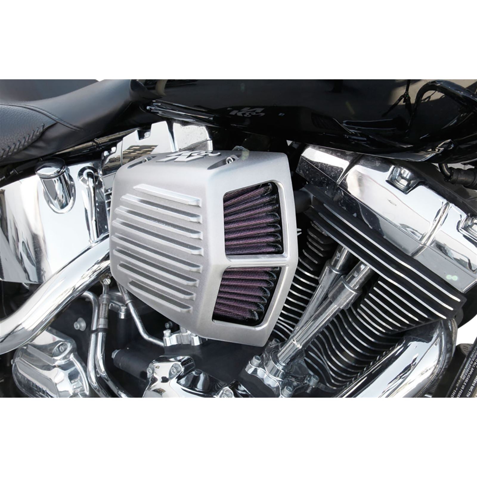 K&N Filters Shaker Intake System Satin [MPN: RK-3955S]_402646