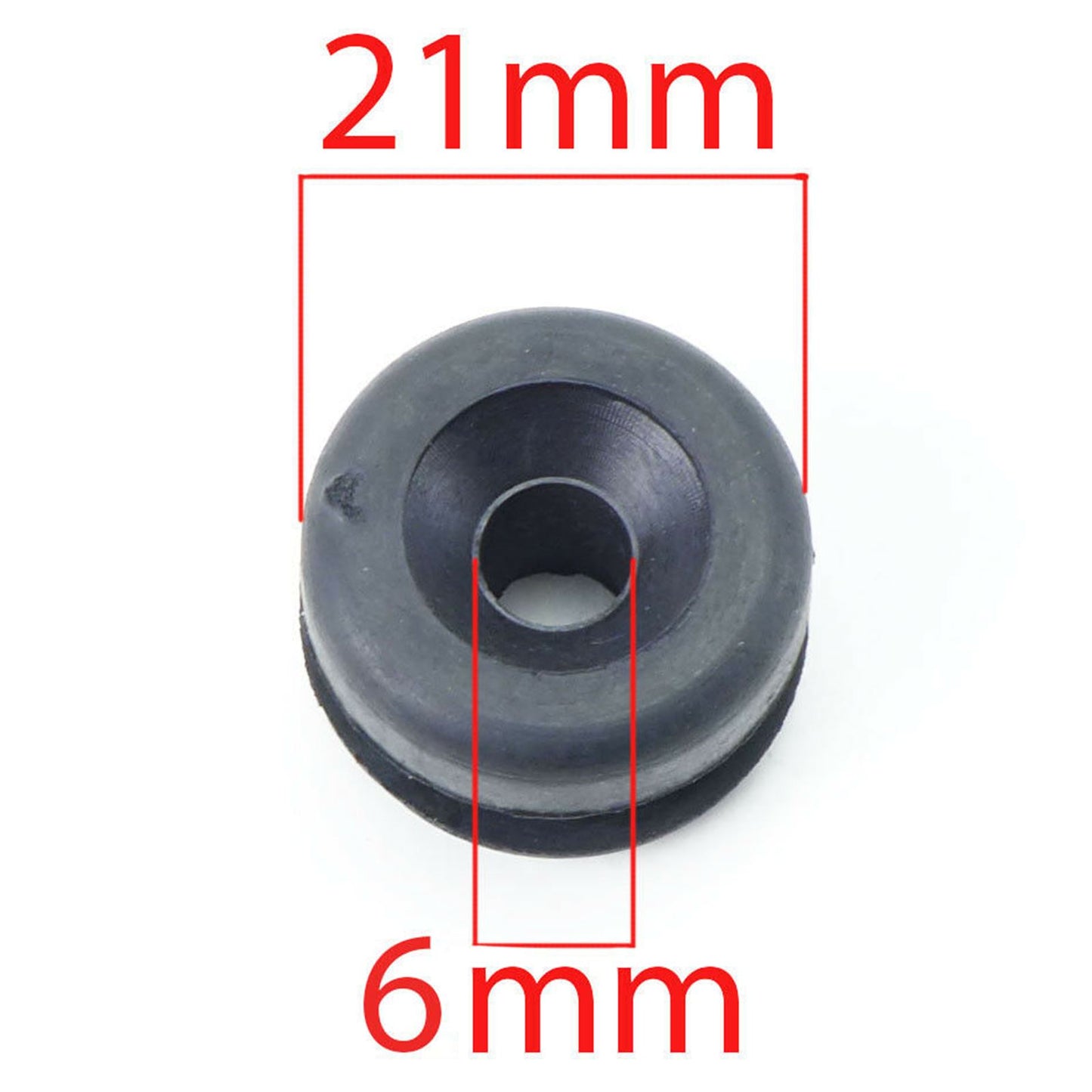 2FastMoto 2 Pack Motorcycle Rubber Grommet Mount Set Side Cover Fender 90480-12053_629254