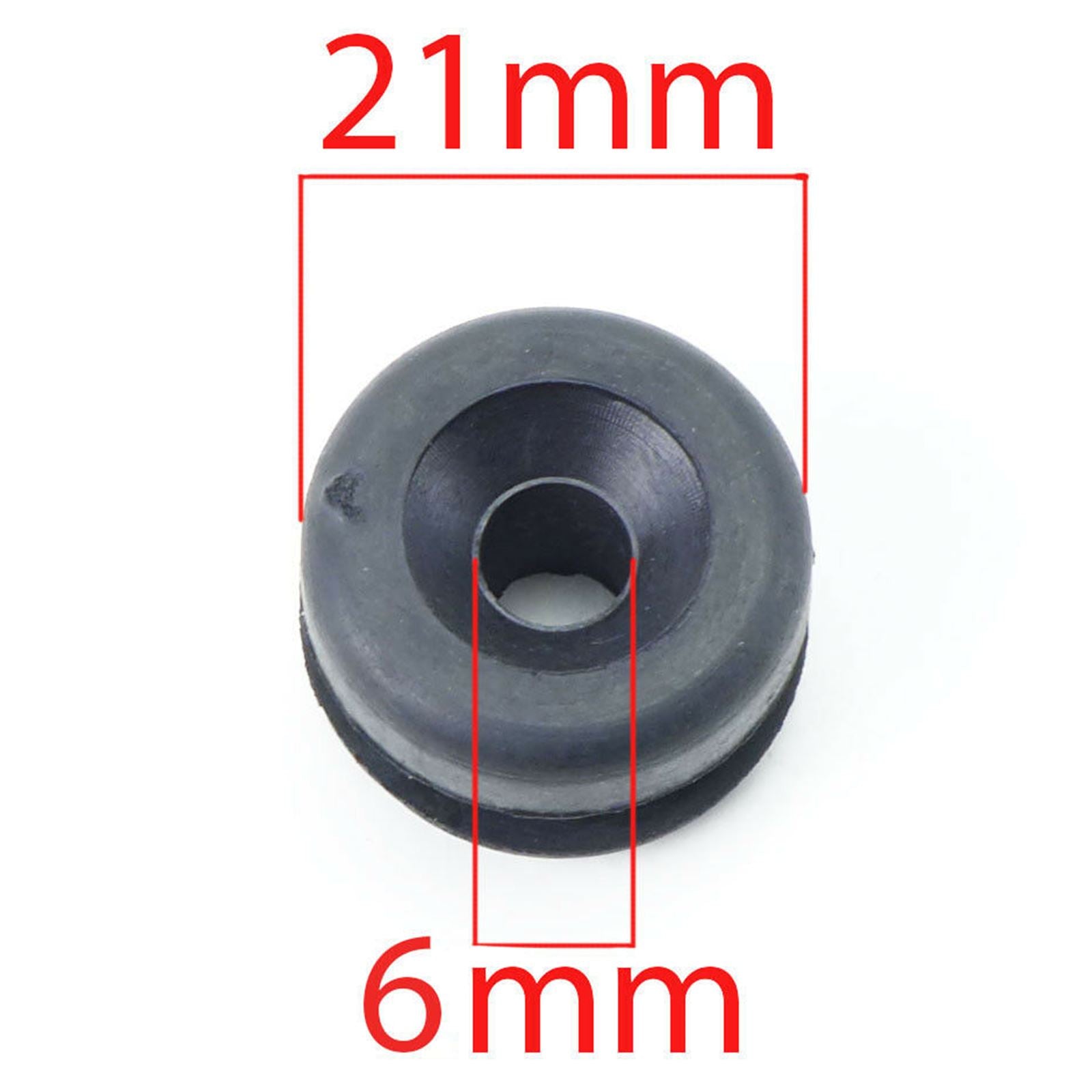 2FastMoto 2 Pack Motorcycle Rubber Grommet Mount Set Side Cover Fender 90480-12053_629254