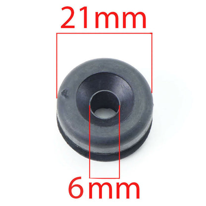 2FastMoto 2 Pack Motorcycle Rubber Grommet Mount Set Side Cover Fender 90480-12053_629254