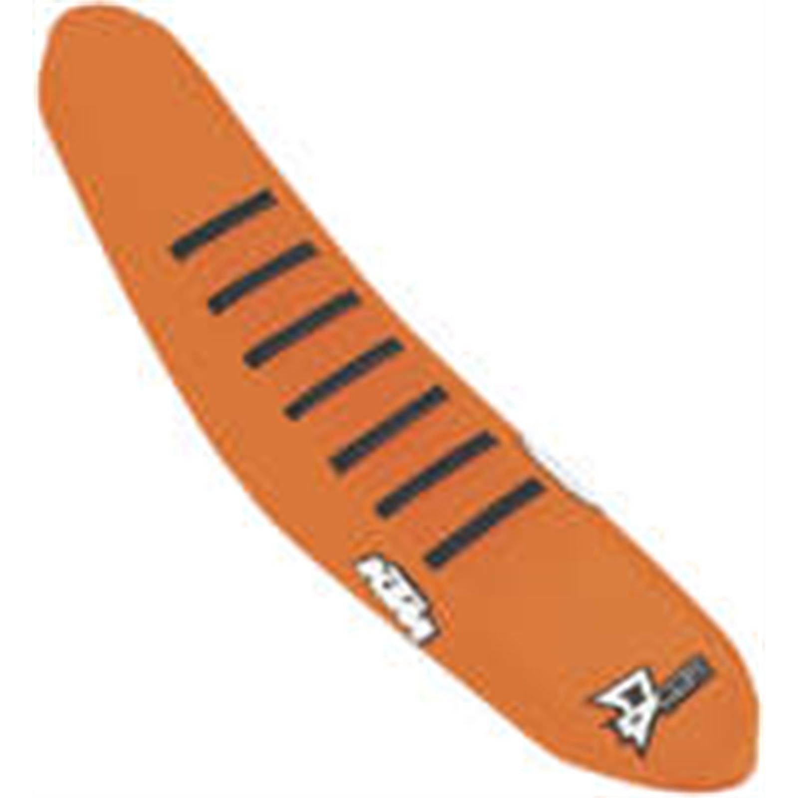 D'Cor Seat Cover Orange Black Ribs for KTM SX/F 125-450 [MPN: 30-30-303]_136206