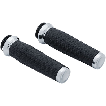 Kuryakyn Chrome Thresher Grips for '18+ Indian 5960_410973