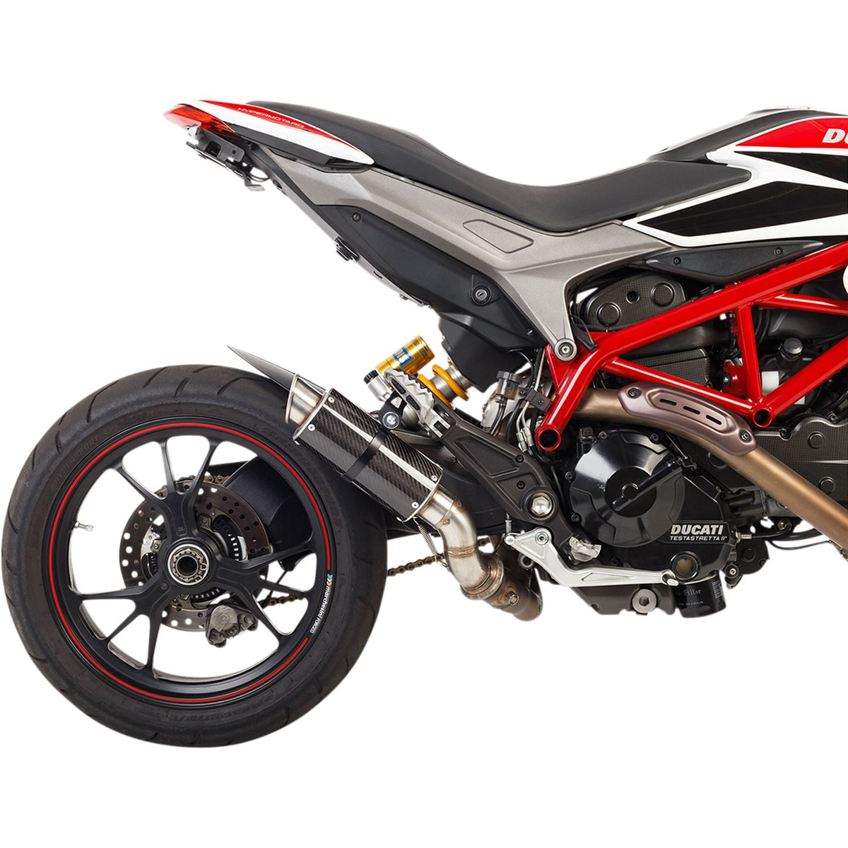 Hotbodies MGP Stinger Slip-On Exhaust for Ducati - Carbon Fiber [MPN: 31302-2405]_395169
