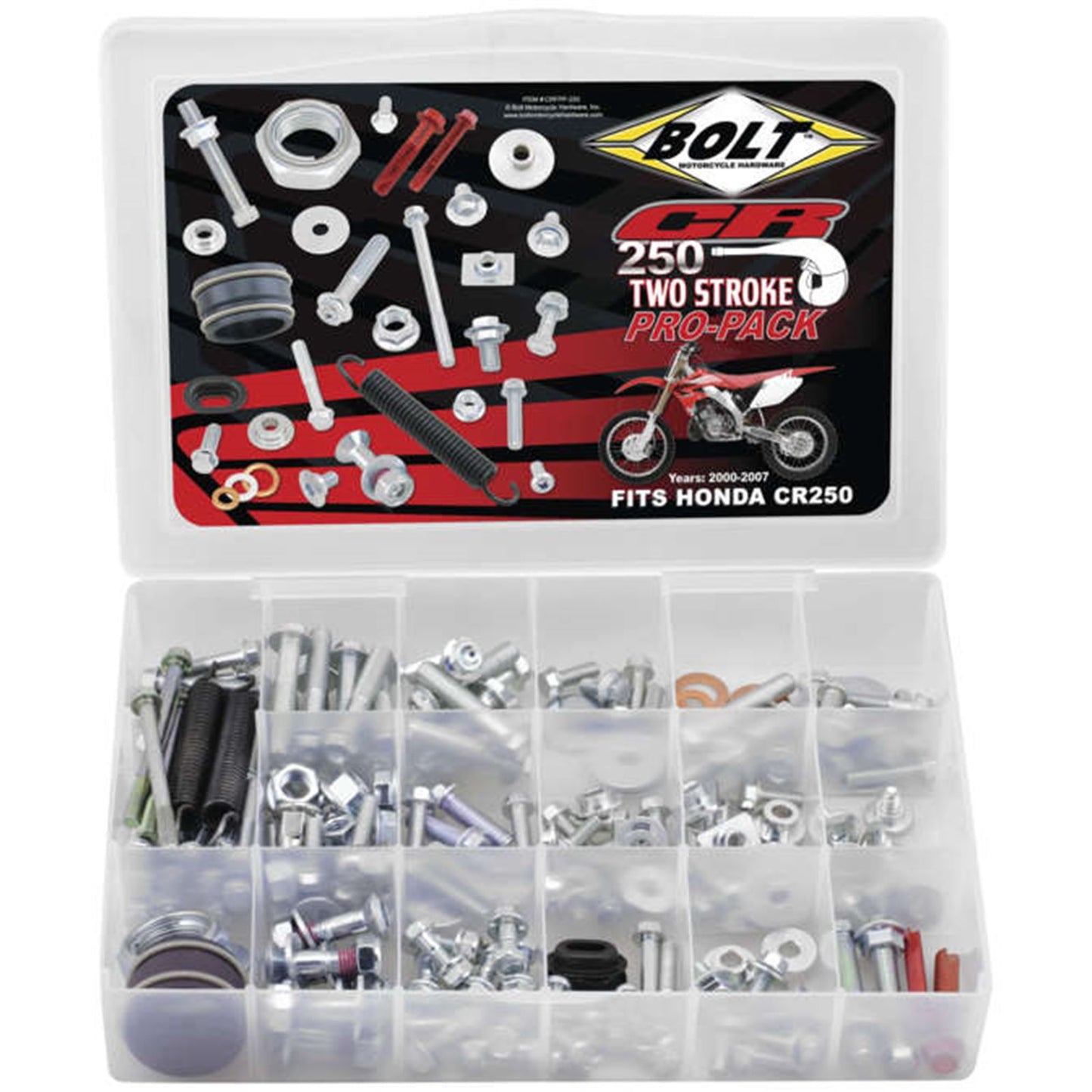 Bolt MC Hardware Pro-Pack for Honda CR250 CRPP-250_136266