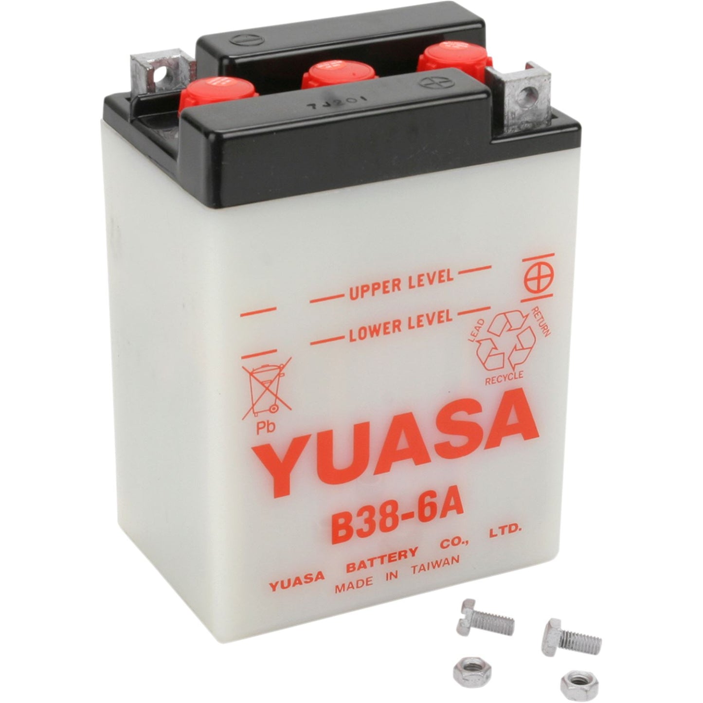 Yuasa Battery - B38-6A - Conventional electrolyte Sold Separately YUAM2614J_501414