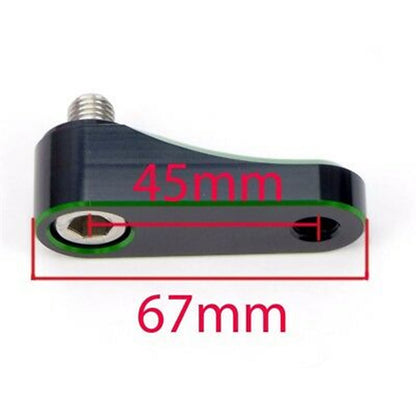 2FastMoto Pair 10mm Green Mirror Riser Extender Universal Fit  Motorcycle  12-2245gr_629621