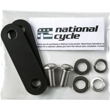 National Cycle Footrest Mount/Pair Black 76mm Comfort Bar GL1800 BAG#4015-76MM_136313