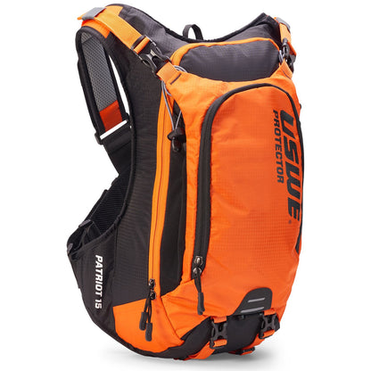 UsWe Patriot 15 with CE SAS-Tech Back Protector - Orange/Black [MPN: K-2150715]_1006423
