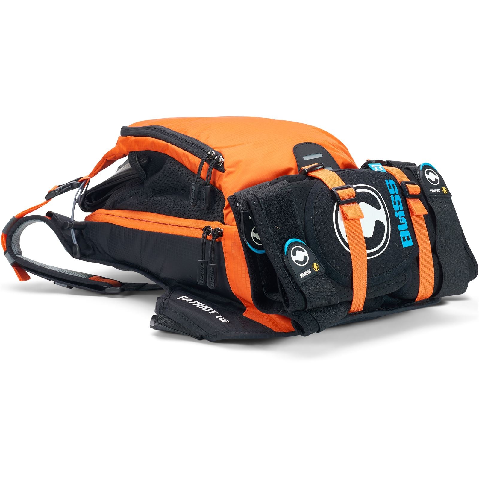 UsWe Patriot 15 with CE SAS-Tech Back Protector - Orange/Black [MPN: K-2150715]_1006425