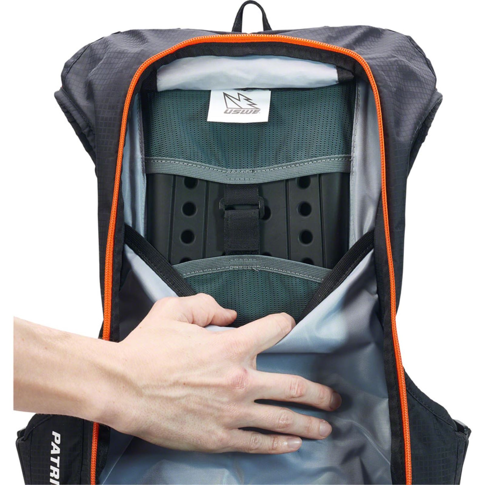 UsWe Patriot 15 with CE SAS-Tech Back Protector - Orange/Black [MPN: K-2150715]_1294920