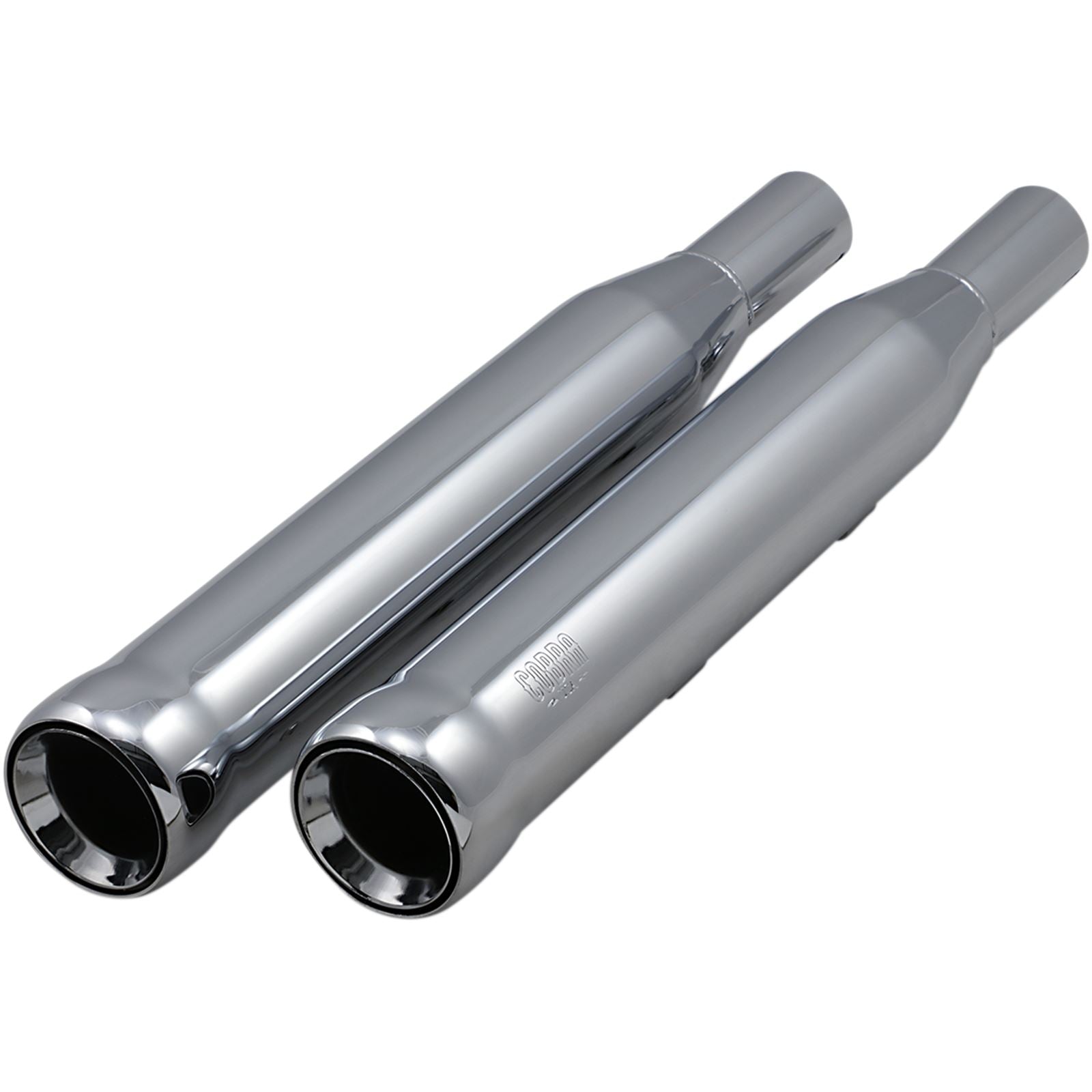 Cobra Neighbor Hater Mufflers - Chrome - '04-'13 XL 6085_361936