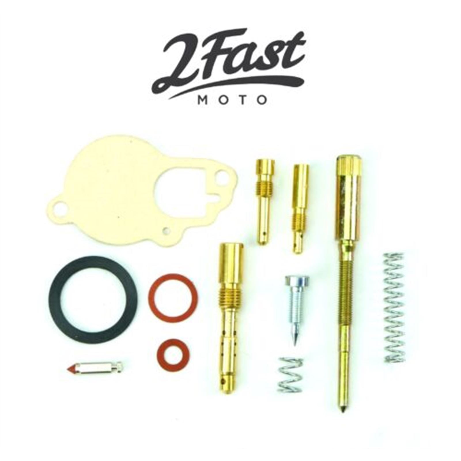 2FastMoto Carburetor Carb Repair Rebuild Kit For Vespa Super, Rally, GS, GL 2fm-25-98520_632551