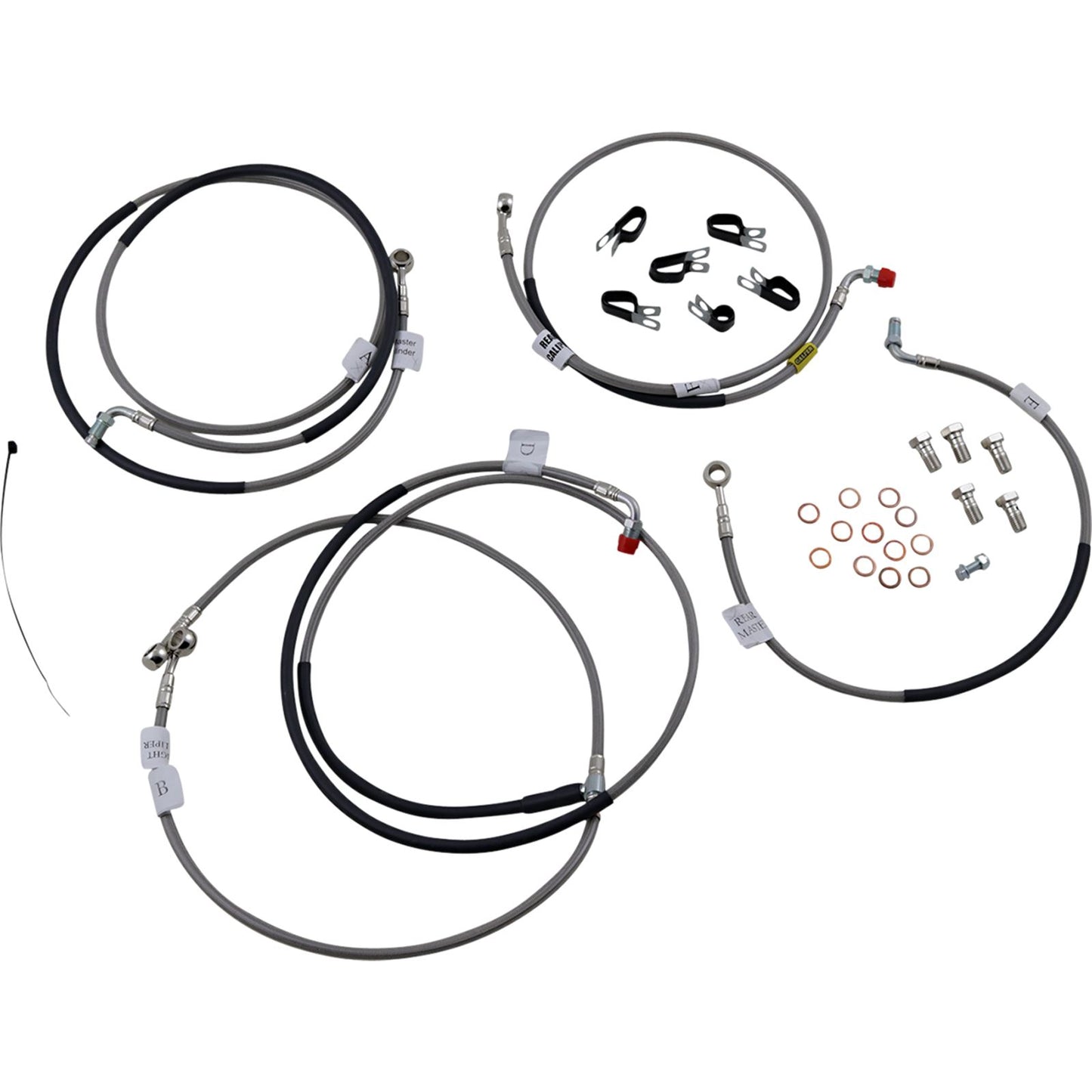 Galfer Brake Line - Stainless Steel for Yamaha FK003D811-6_1041482