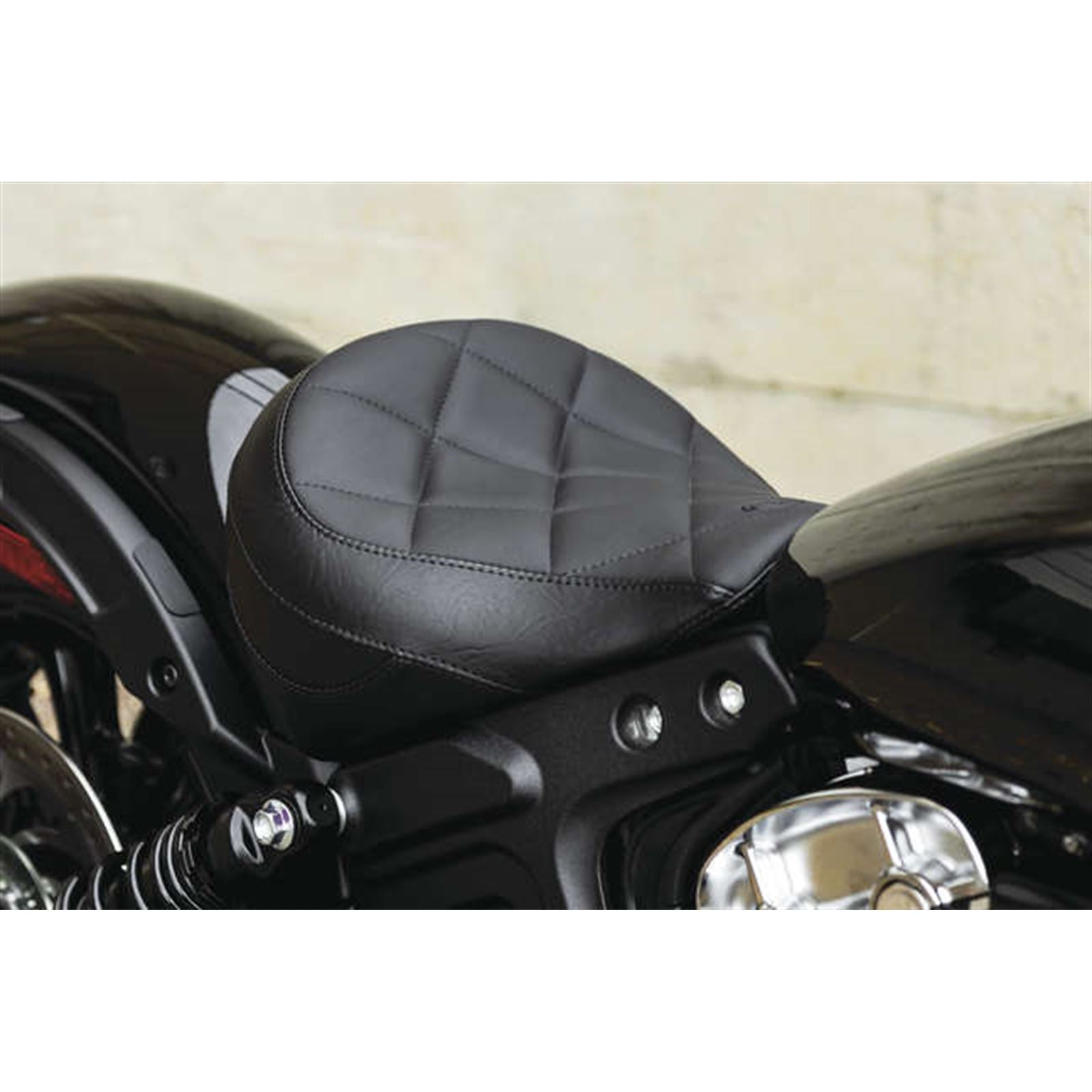 Mustang Motorcycle Products Solo Seat - Black - Scout Bobber 76842_994321