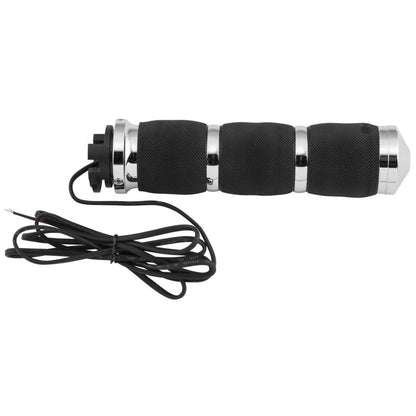 Avon Grips Chrome Heated Air Cushion Grips for Indian IN-S-AIR-90C-H_136433