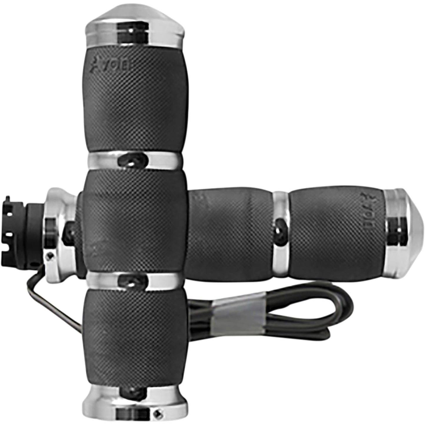 Avon Grips Chrome Heated Air Cushion Grips for Indian IN-S-AIR-90C-H_347691