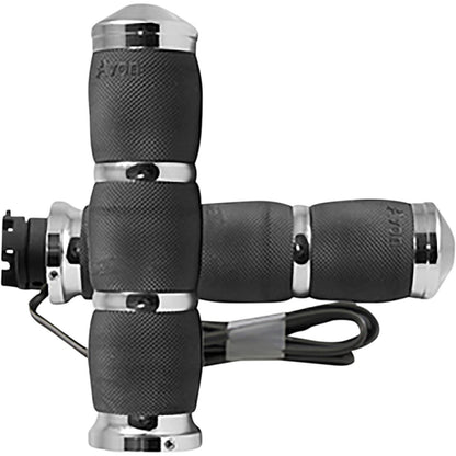 Avon Grips Chrome Heated Air Cushion Grips for Indian IN-S-AIR-90C-H_347691