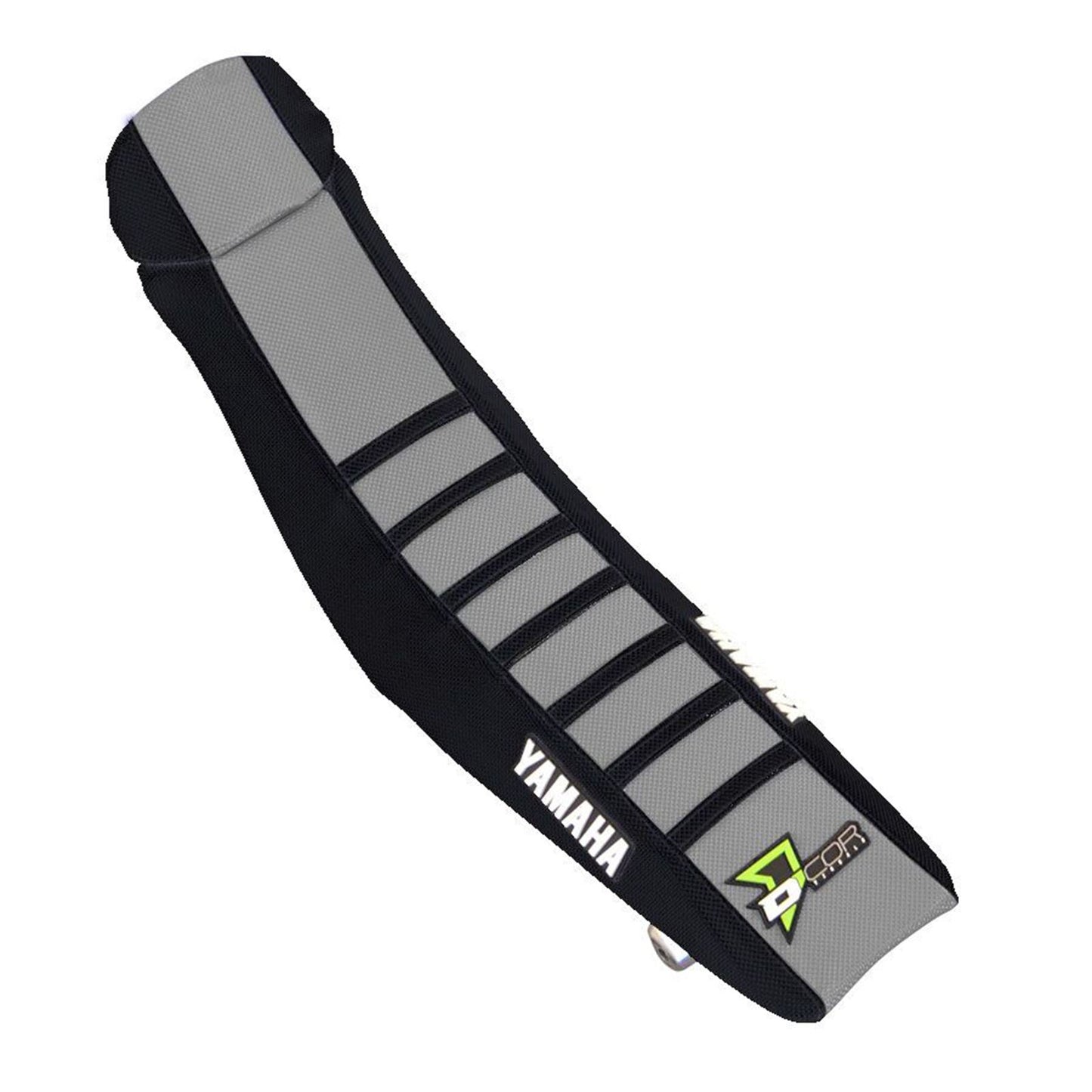 D'Cor Seat Cover Black/Grey Black Ribs YZF250/450 [MPN: 30-50-479]_136442