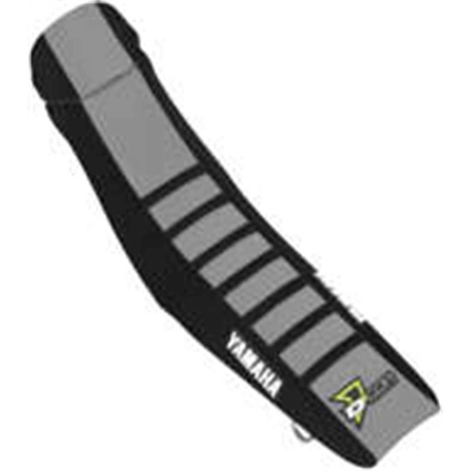 D'Cor Seat Cover Black/Grey Black Ribs YZF250/450 [MPN: 30-50-479]_136443