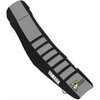 D'Cor Seat Cover Black/Grey Black Ribs YZF250/450 [MPN: 30-50-479]_136443