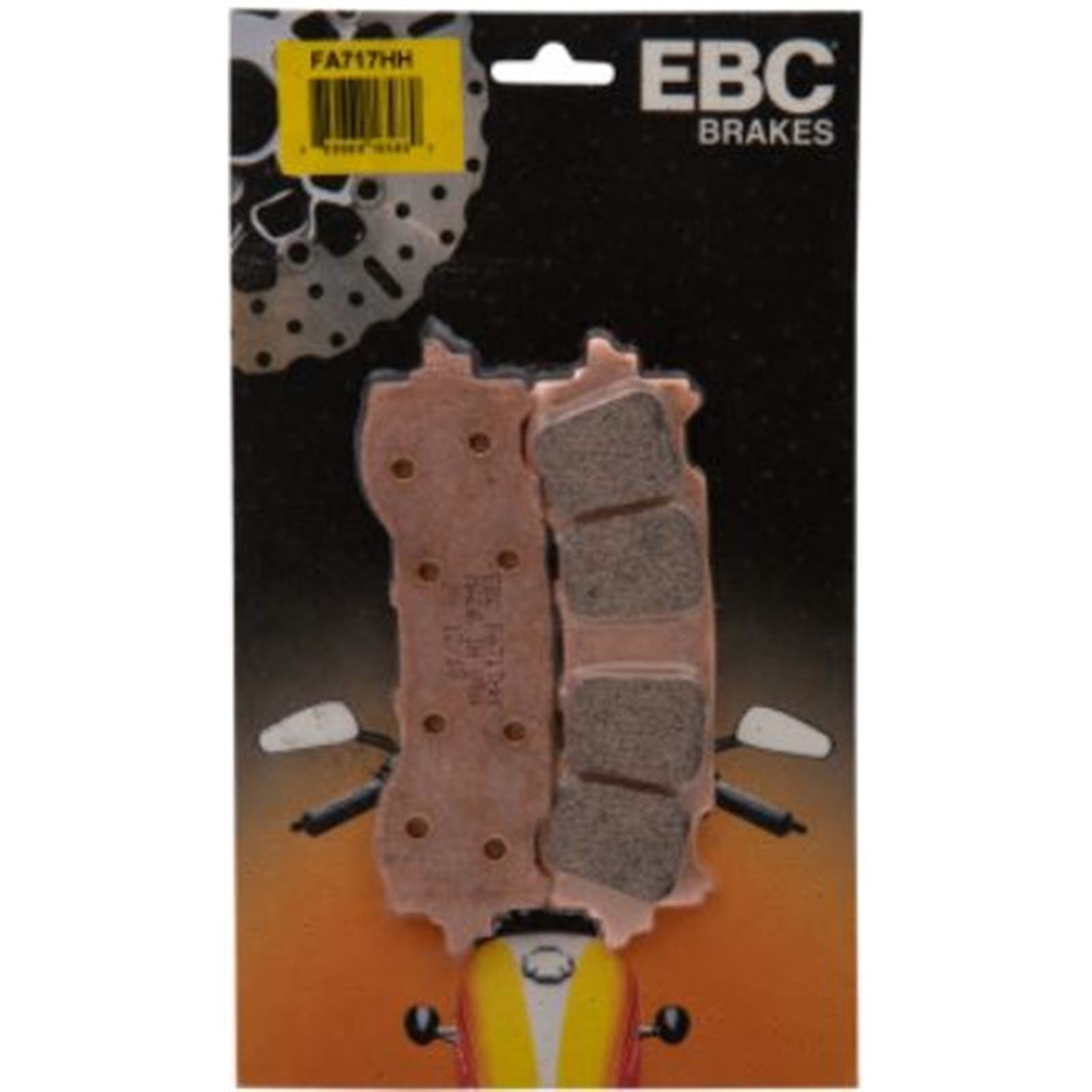 EBC Brakes Sintered Metal Brake Pads - FA717HH FA717HH_729239
