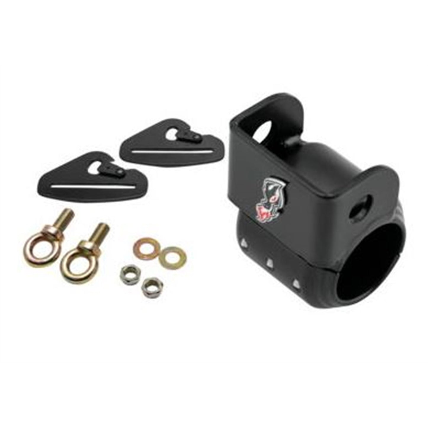 DragonFire Racing Harness Anchor Kits Black, 1.50" 14-0002_735463