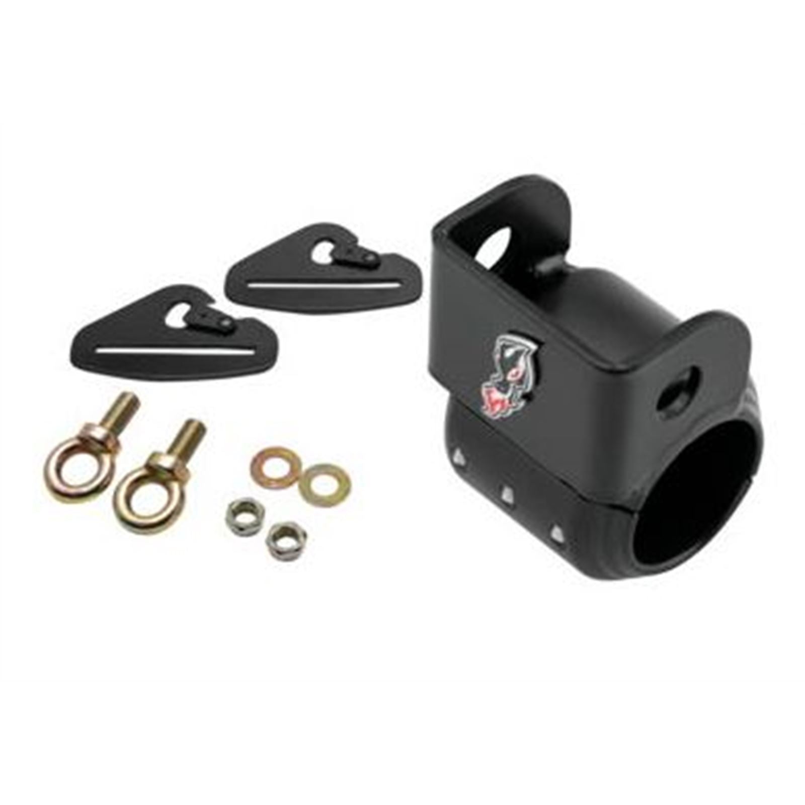 DragonFire Racing Harness Anchor Kits Black, 1.50" 14-0002_735463