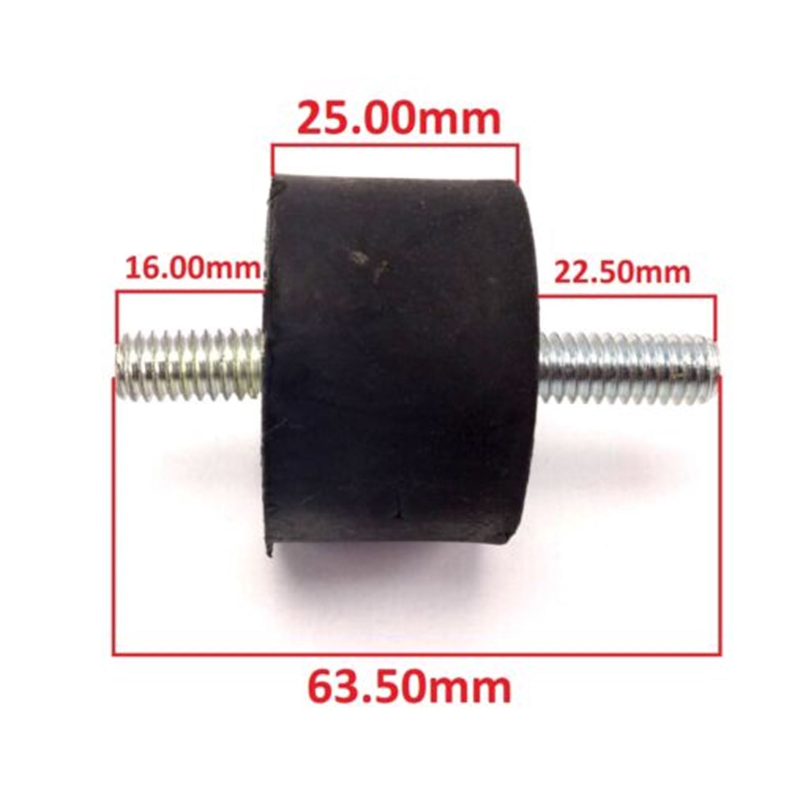 2FastMoto Snowmobile Exhaust Mount Rubber for Moto-Ski/Ski-Doo/Bombardier K02-148_669938