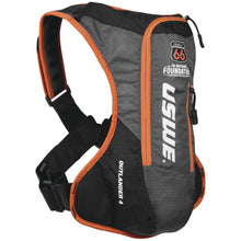 UsWe KC66 Outlander 4 LE Hydration Pack - Black/Grey/Orange - 4/Liter [MPN: 2046666]_136561