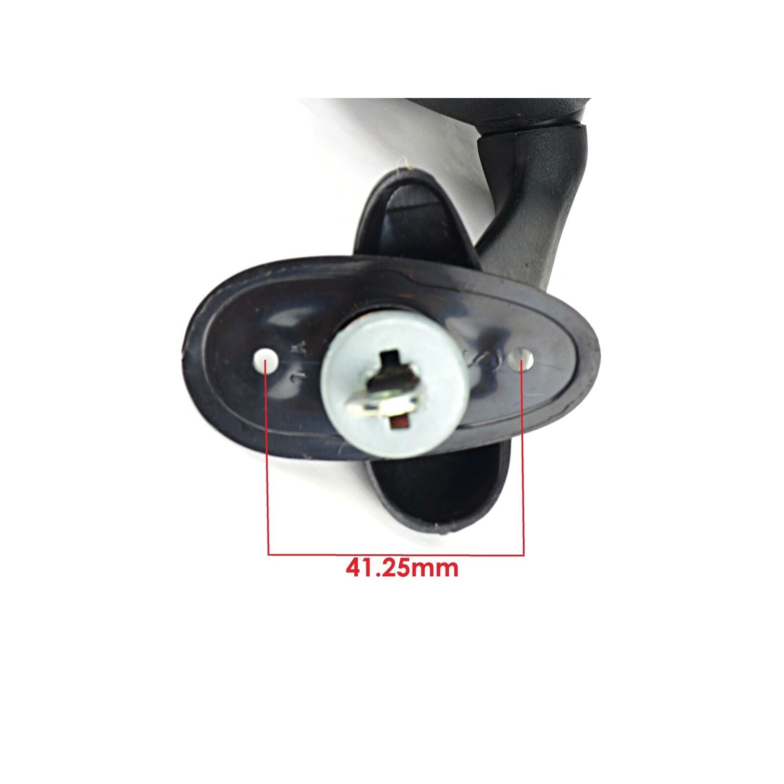 2FastMoto  Pair of Round Spring Type Snowmobile Mirrors for Polaris K12-165-01_860085
