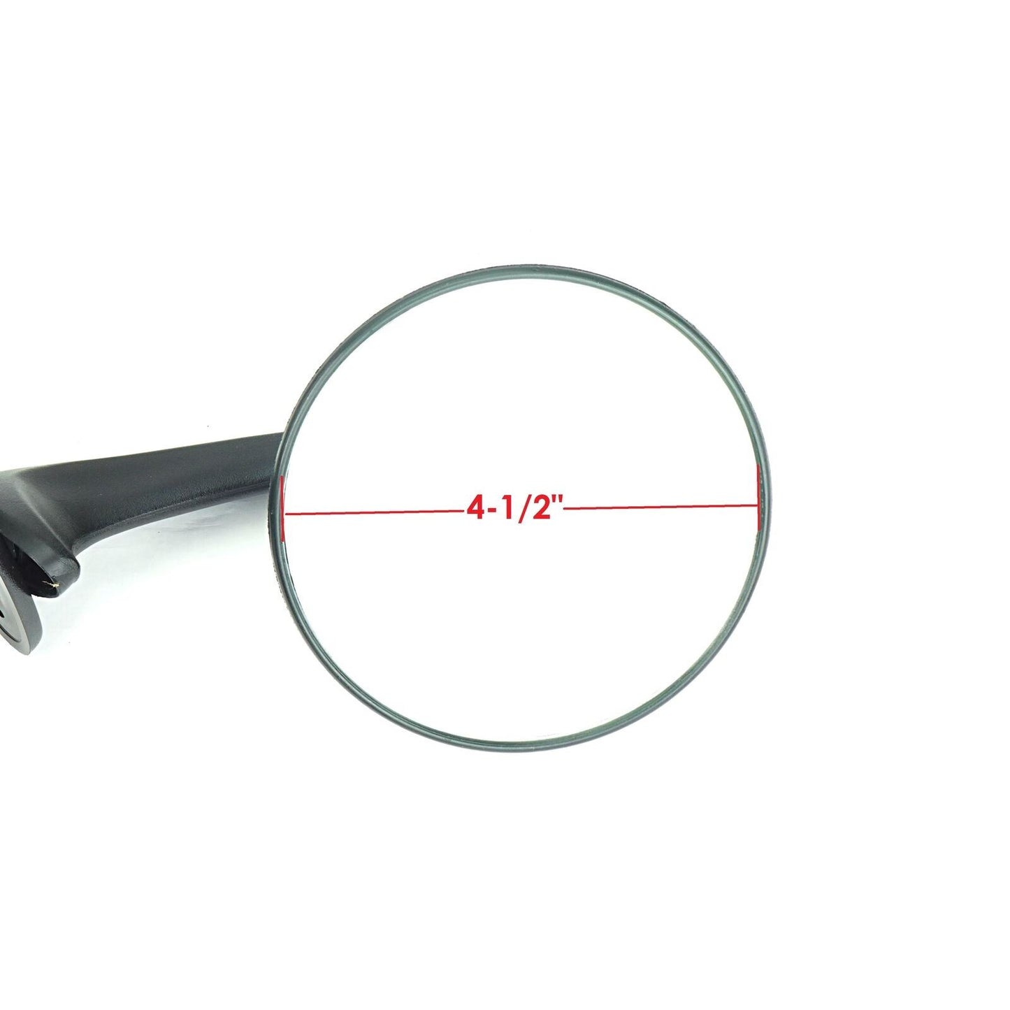 2FastMoto  Pair of Round Spring Type Snowmobile Mirrors for Polaris K12-165-01_860086