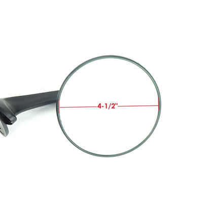 2FastMoto  Pair of Round Spring Type Snowmobile Mirrors for Polaris K12-165-01_860086