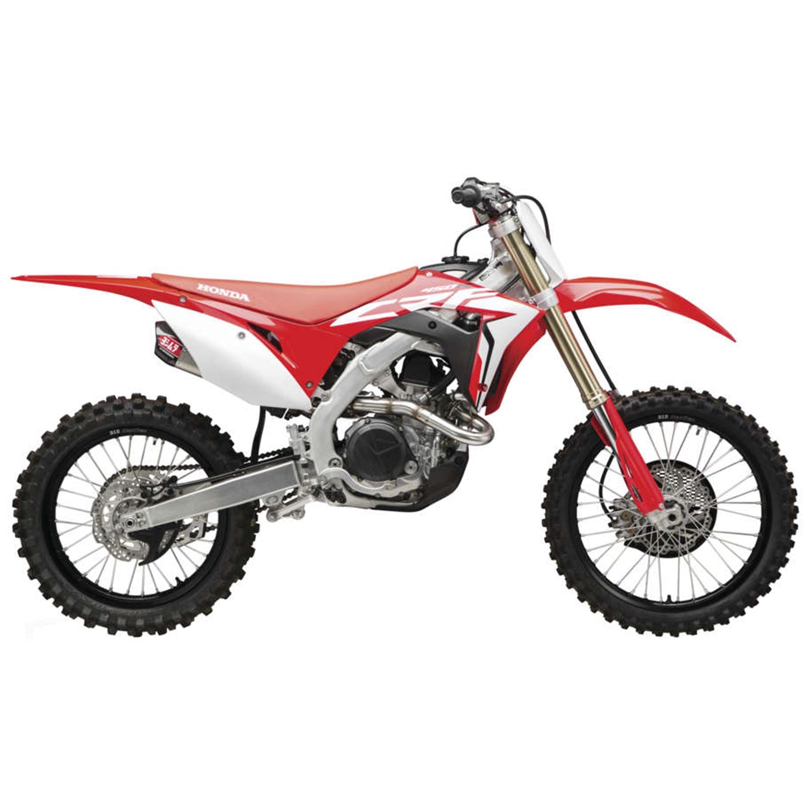 Yoshimura RS-9T Header/Canister/End Cap Exhaust Dual System SS-AL-CF 225840R520_987244