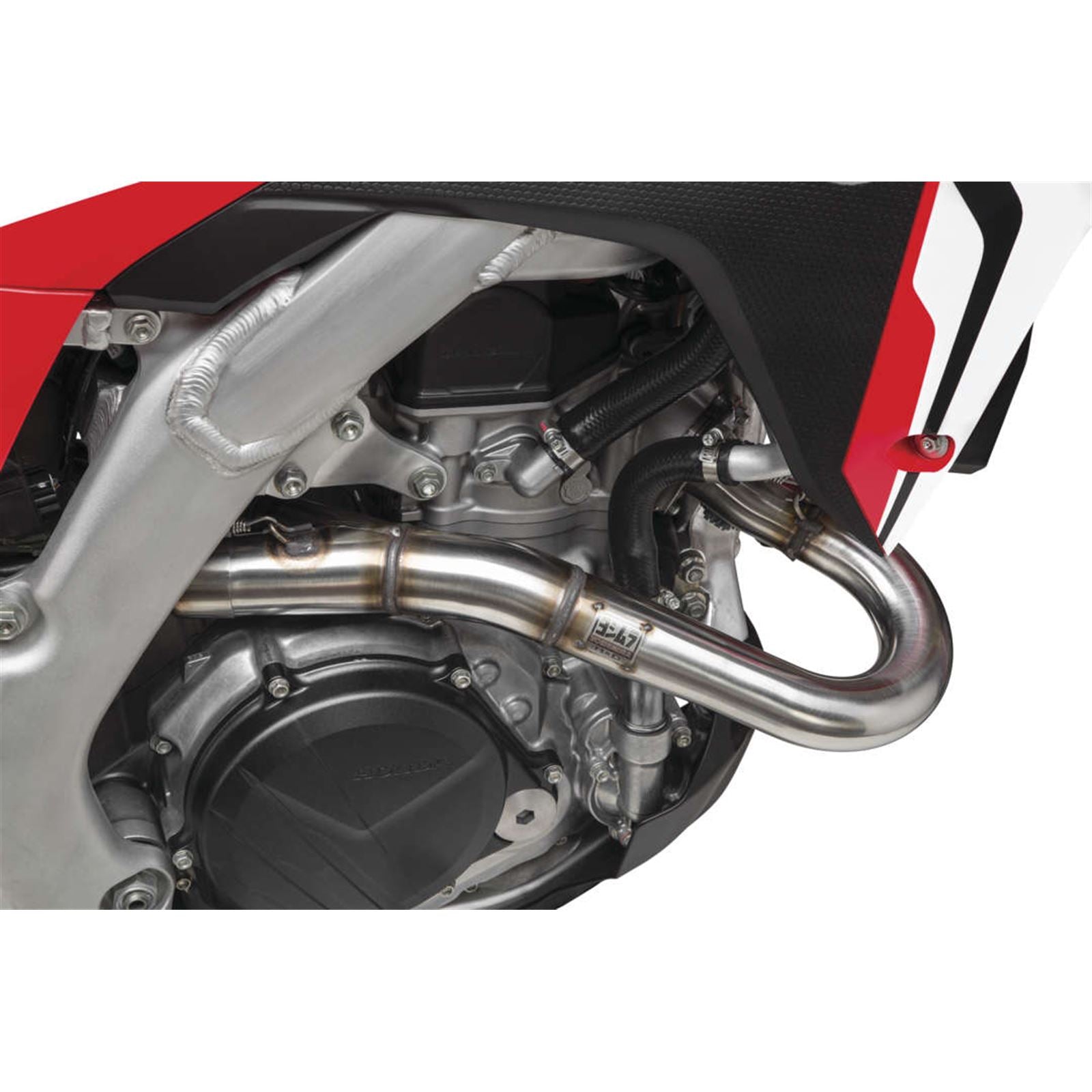 Yoshimura RS-9T Header/Canister/End Cap Exhaust Dual System SS-AL-CF 225840R520_987246