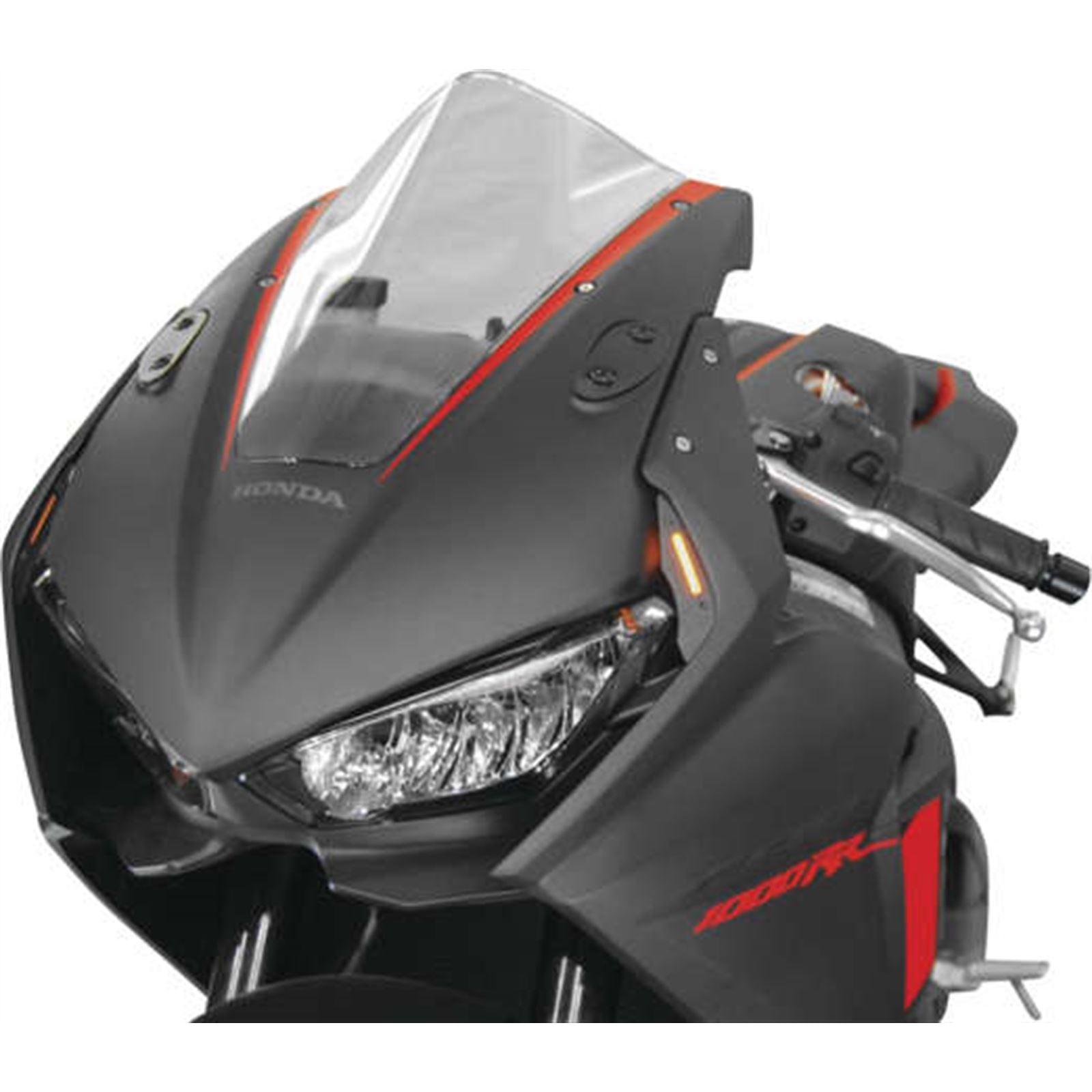 New Rage Cycle Front Signals - Black for 17+ Honda CBR 1000RR [MPN: CBR1000-FB]_136587