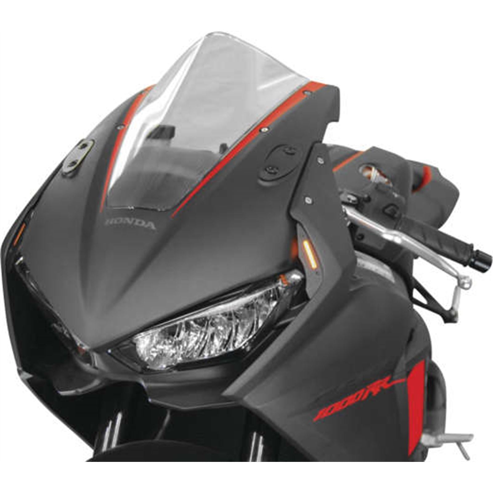 New Rage Cycle Front Signals - Black for 17+ Honda CBR 1000RR [MPN: CBR1000-FB]_988407