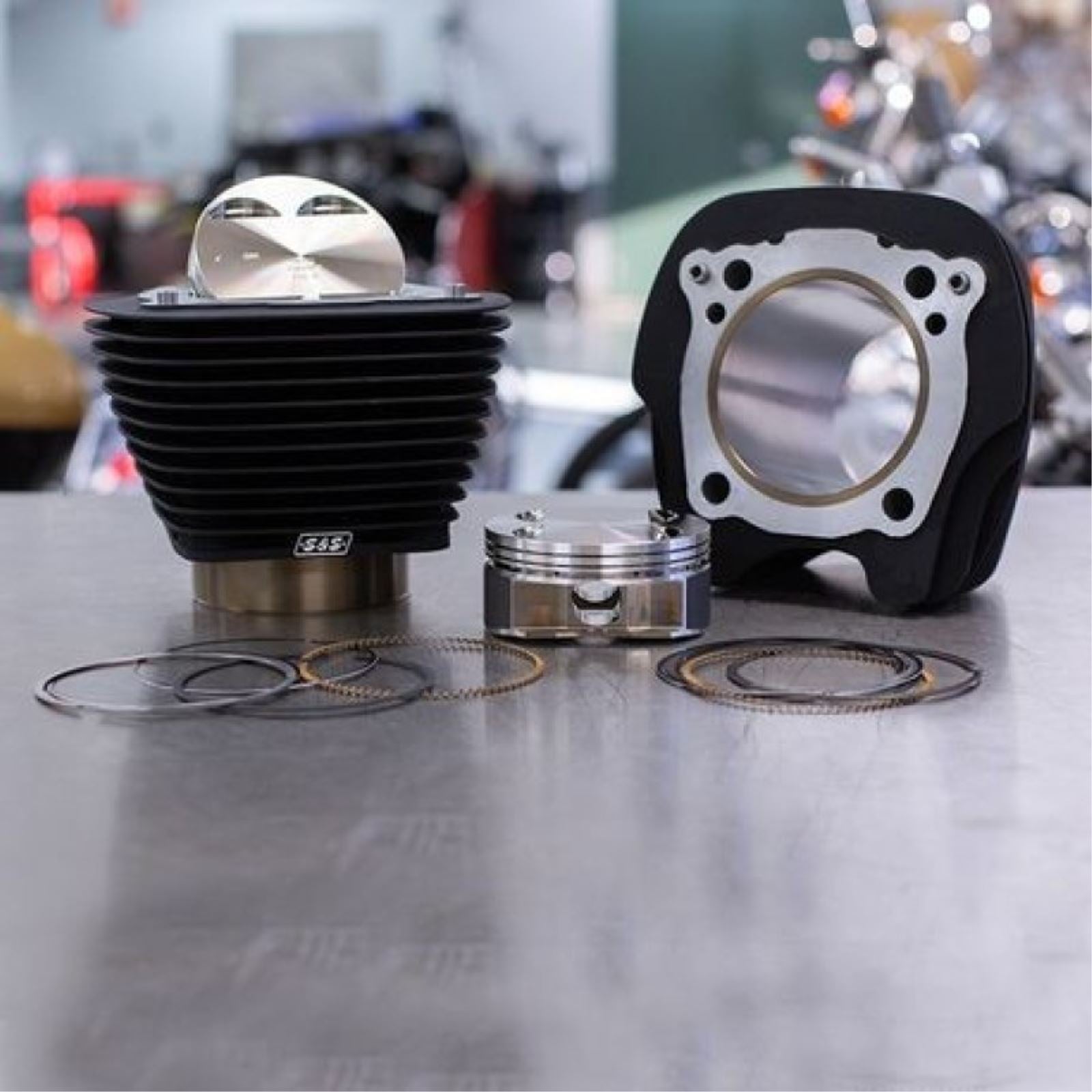 S&S Cycle Cylinder Kit - M8 910-0681_1464074