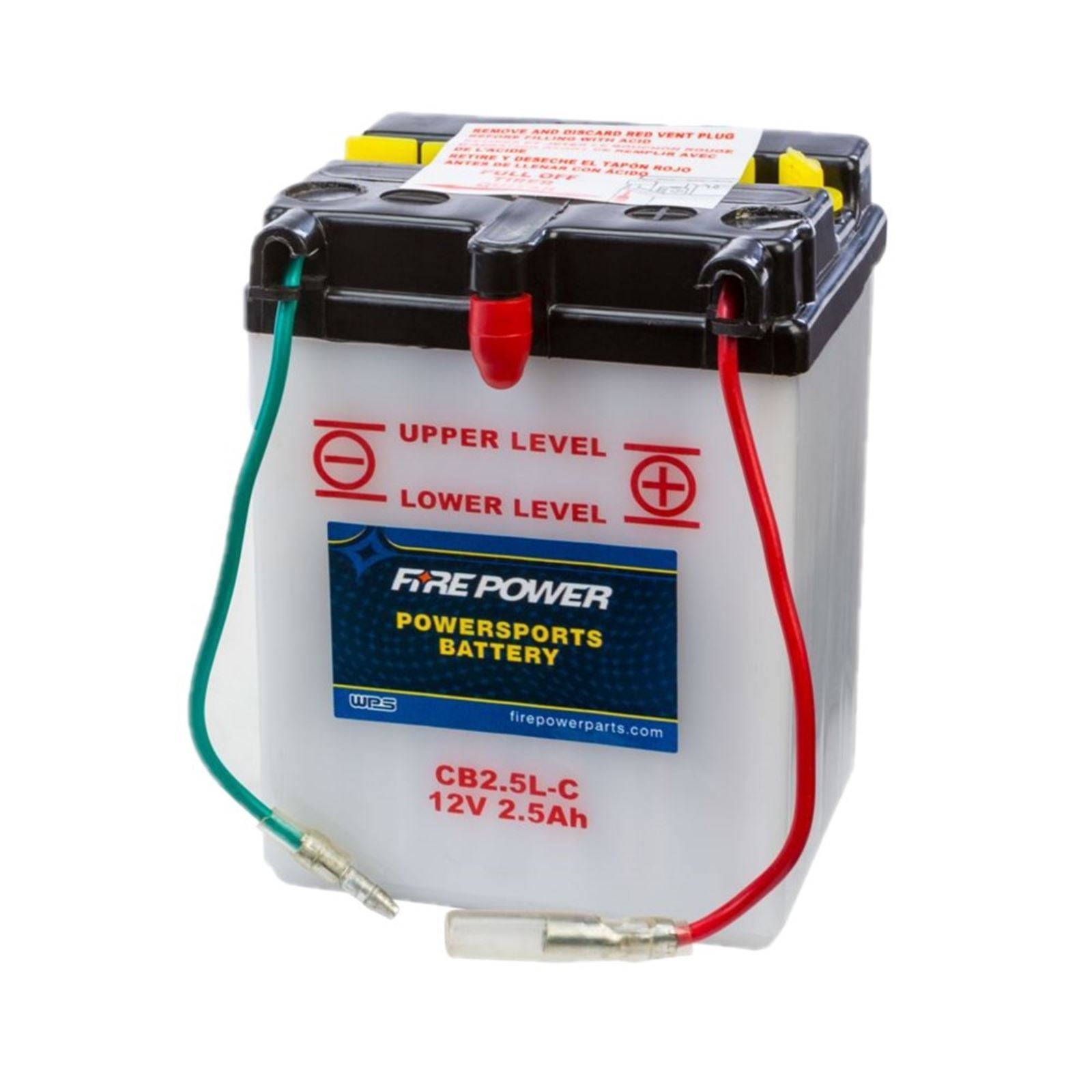 Fire Power Battery with electrolyte CB2.5L-C 12V Heavy Duty CB2.5L-C_1513399