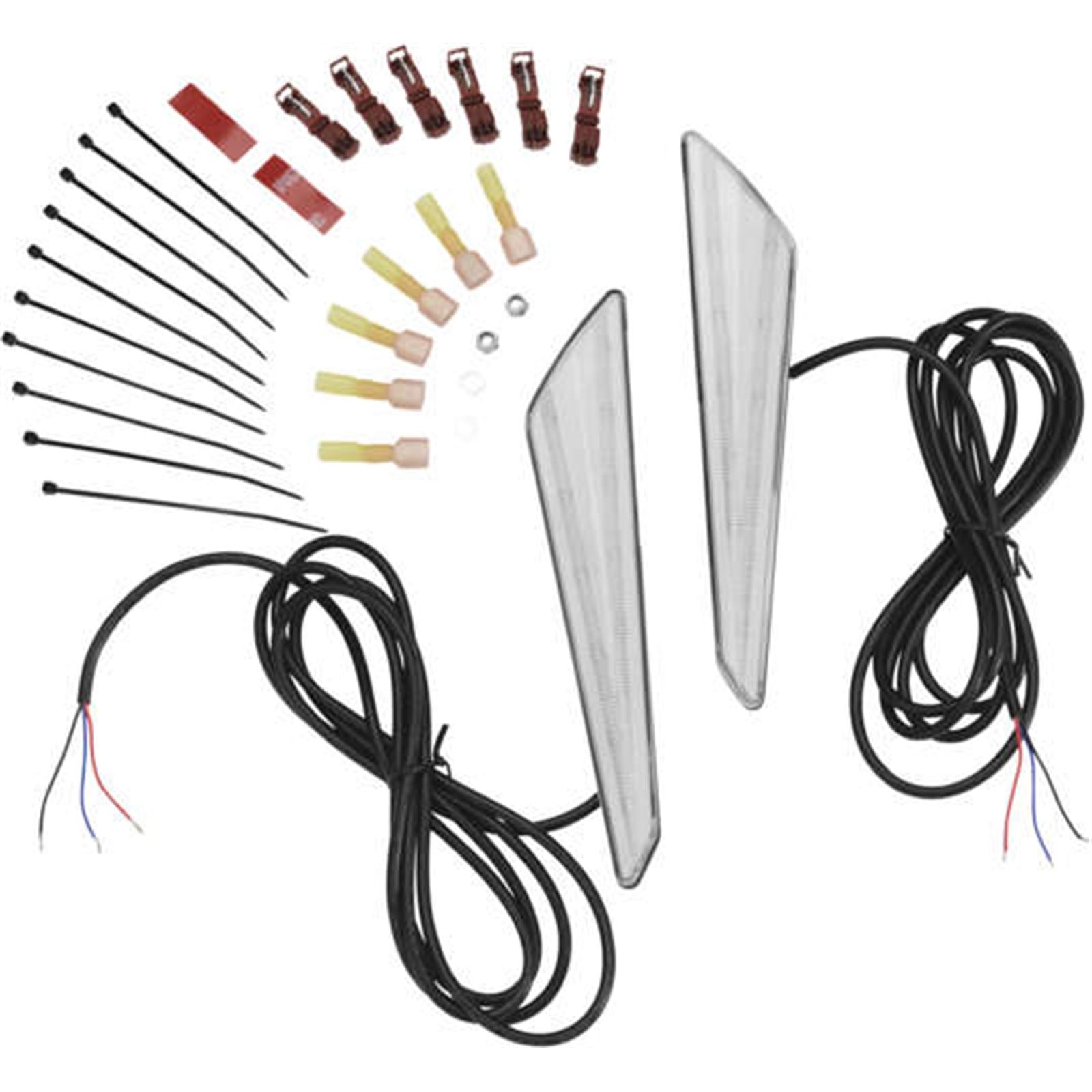 Show Chrome Marker Lights Amber GL180 52-922A_136665