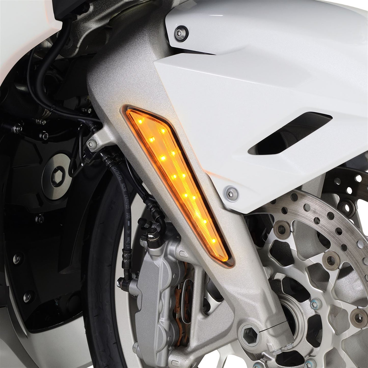 Show Chrome Marker Lights Amber GL180 52-922A_474148