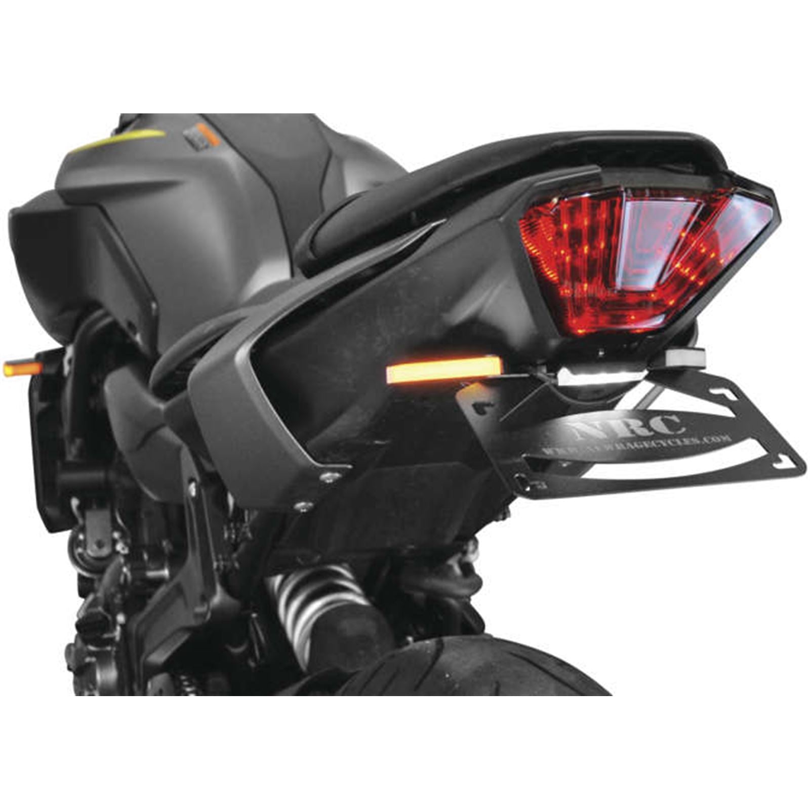New Rage Cycle Fender Eliminator Kit - Black for 18-20 Yamaha MT-07 [MPN: MT07-FE-S]_996180